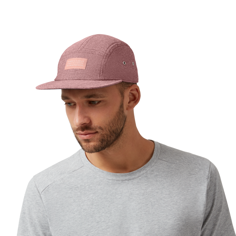5 Panel Cap 64R0B524 Mulberry On Running