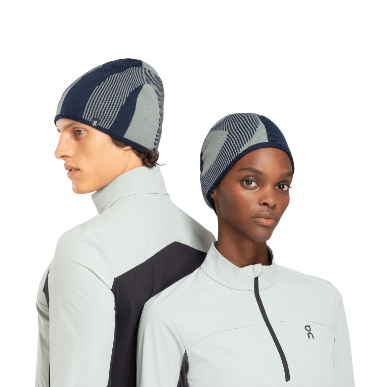 Explorer Merino Beanie 64R0B110 Moss/Navy On Running