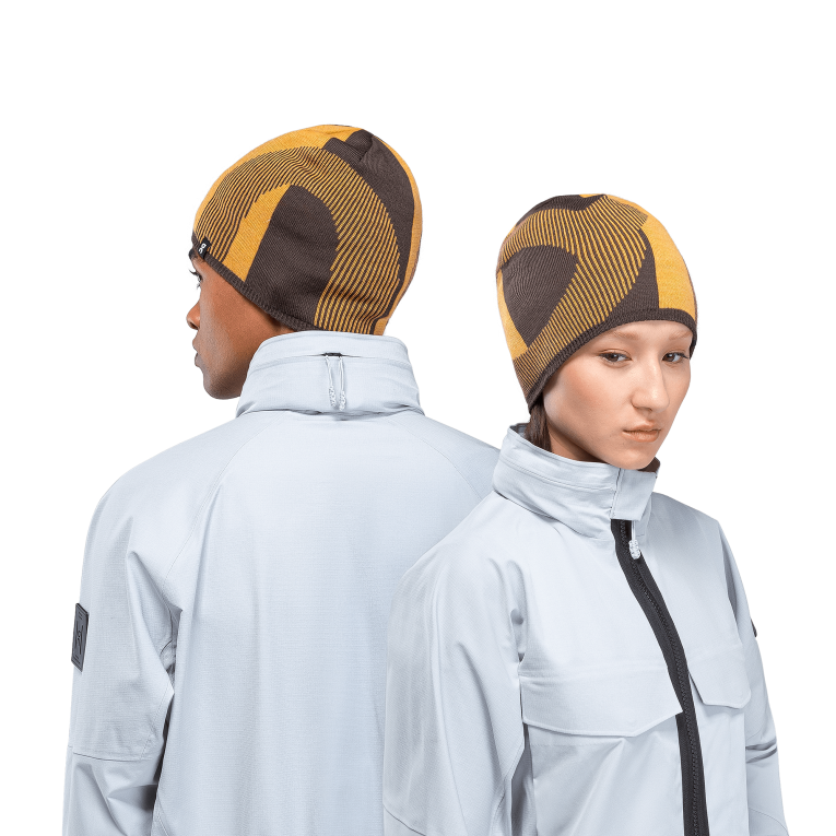 Explorer Merino Beanie 64R0B112 Mango/Thorn On Running