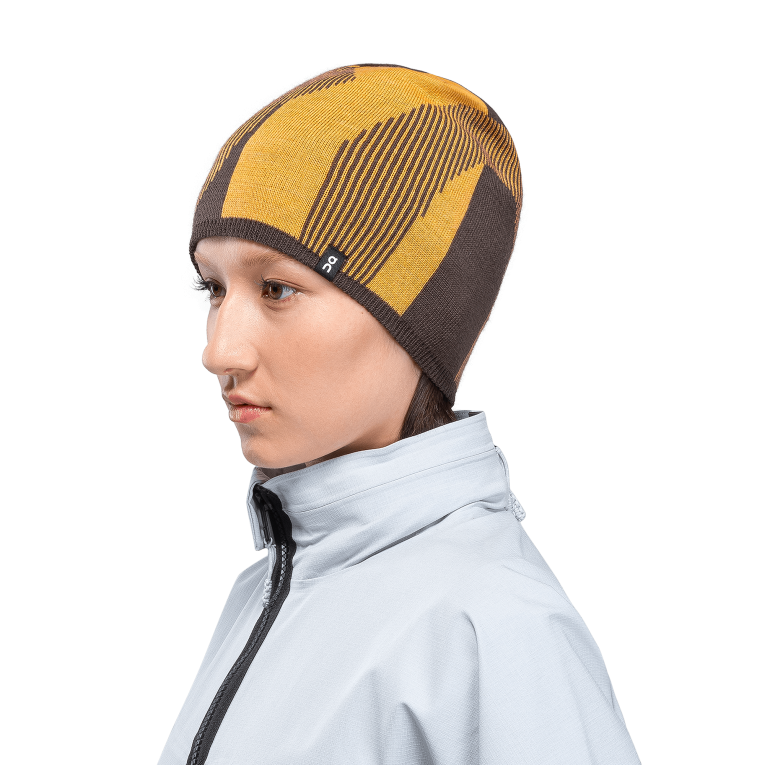Explorer Merino Beanie 64R0B112 Mango/Thorn On Running