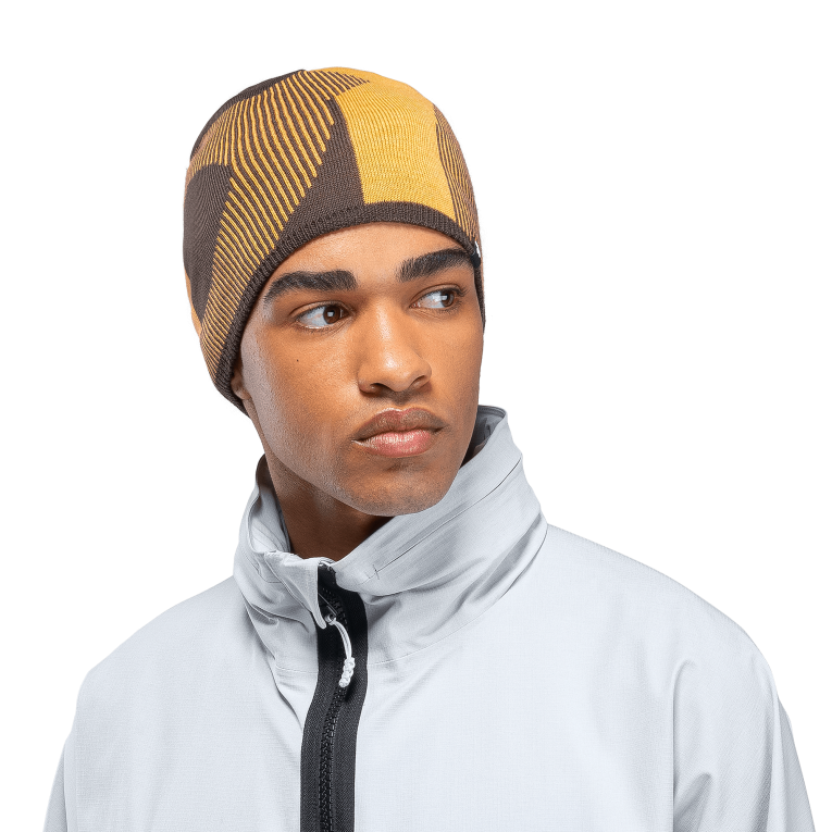 Explorer Merino Beanie 64R0B112 Mango/Thorn On Running