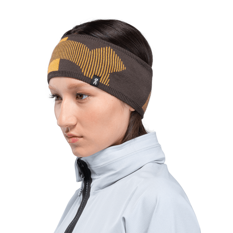 Explorer Merino Headband 64R0B98 Mango/Thorn On Running