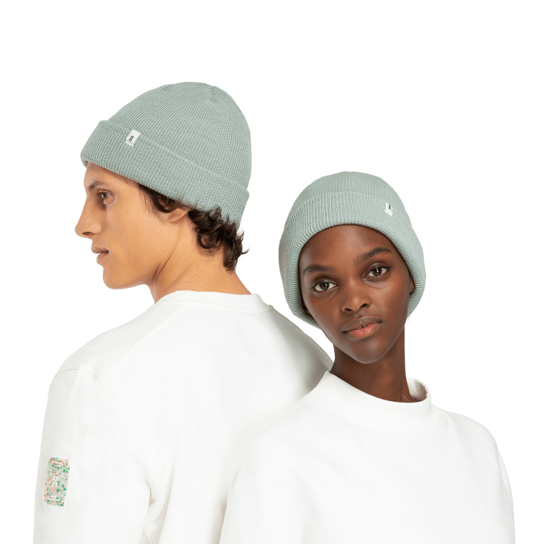 Merino Beanie 64R0B87 Moss On Running