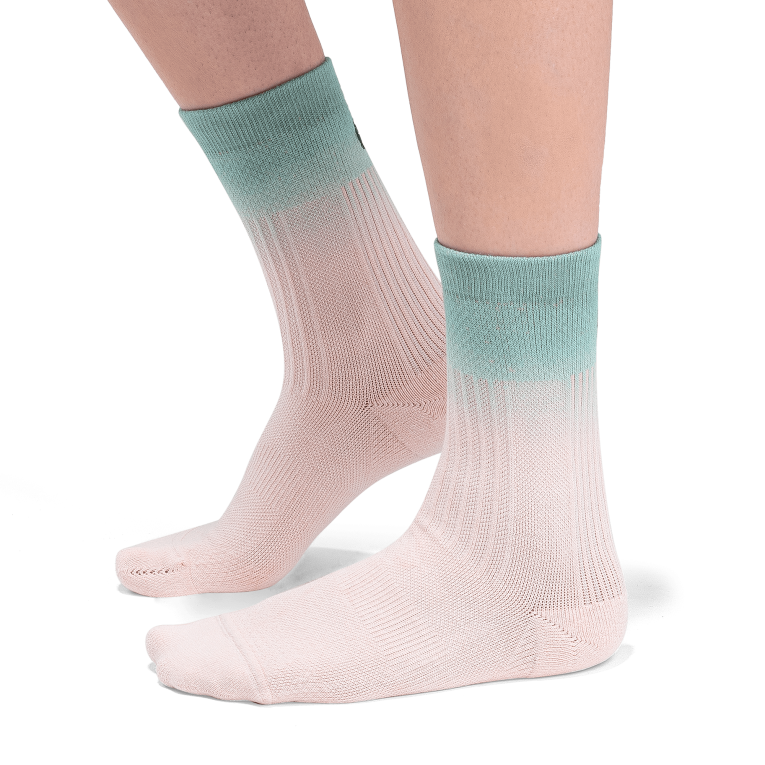 All-Day Sock 64R0B253 Doe/Moss On Running