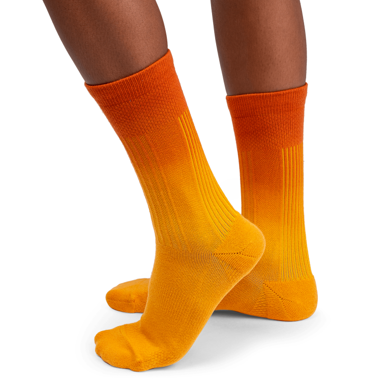 All-Day Sock 64R0B257 Mango/Spice On Running