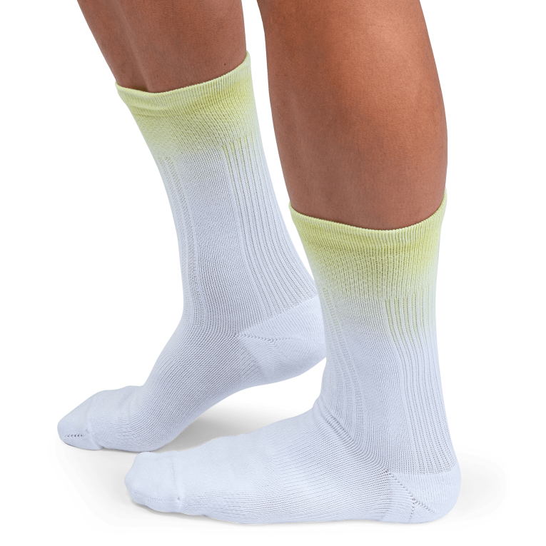 All-Day Sock 64R0B758 White/Hay On Running