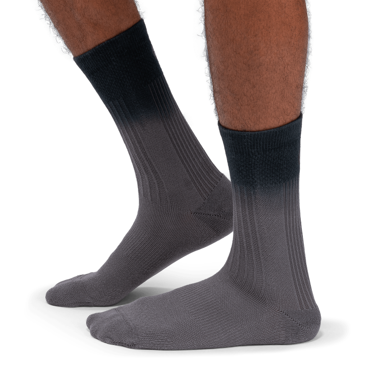All-Day Sock 64R0B762 Carbon/Black On Running