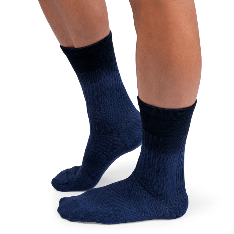 All-Day Sock 64R0B764 Denim/Black On Running