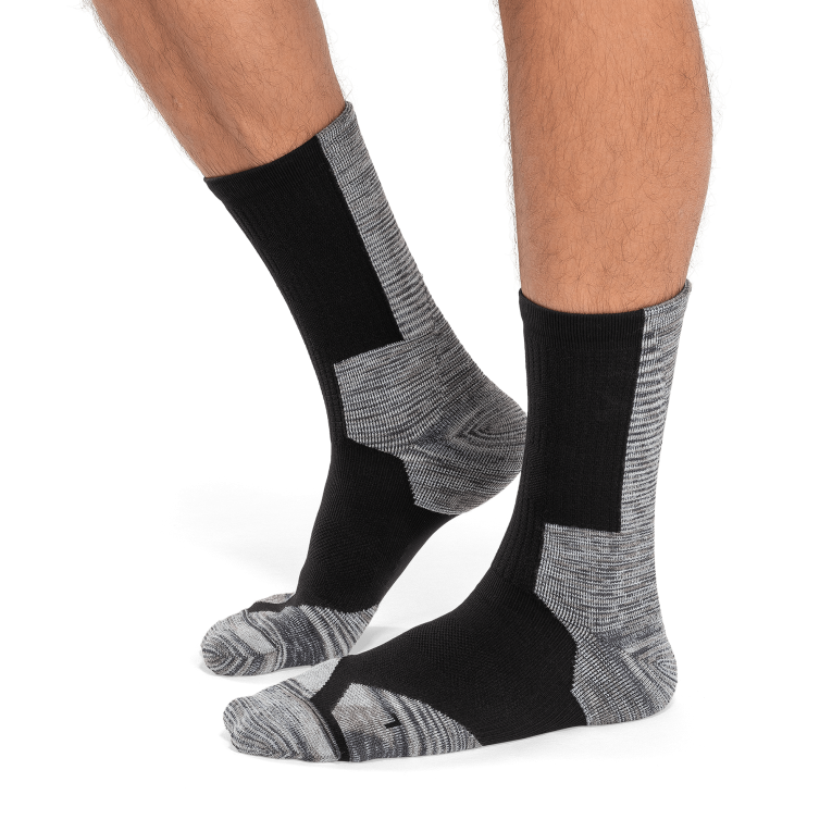 Explorer Merino Sock 64R0B600 Black/Glacier On Running