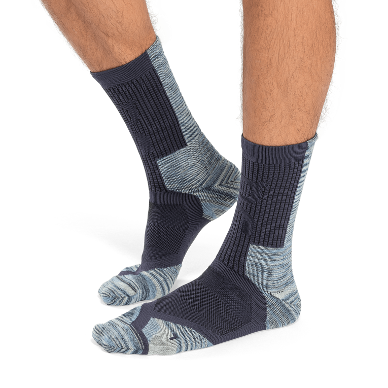 Explorer Merino Sock 64R0B601 Midnight/Cobalt On Running