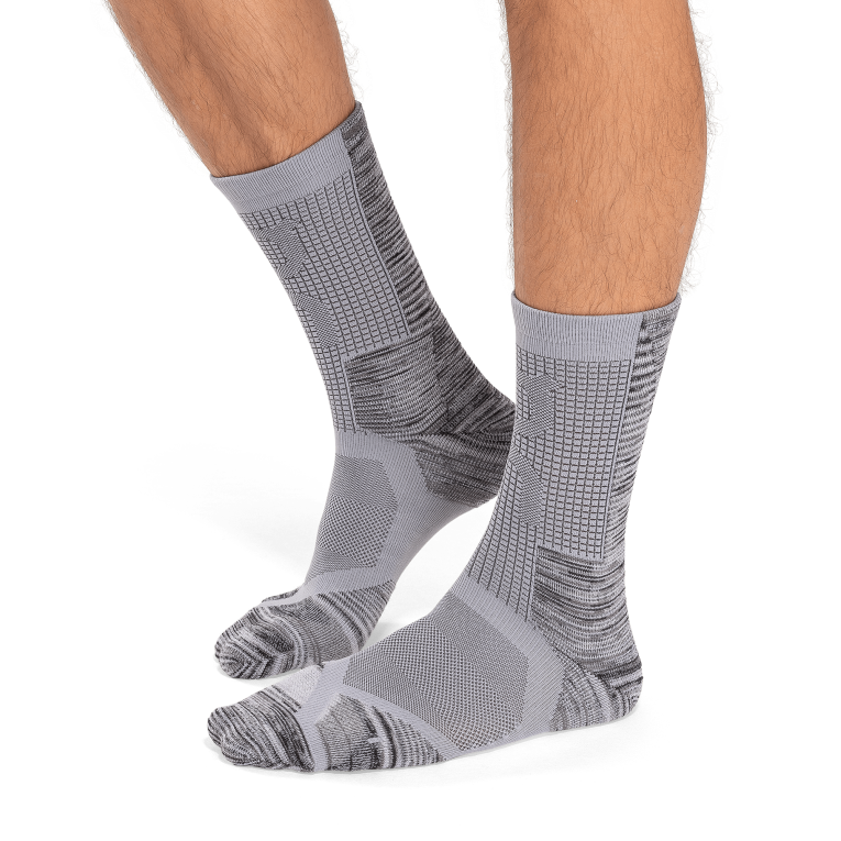 Explorer Merino Sock 64R0B603 Lilac/Eclipse On Running