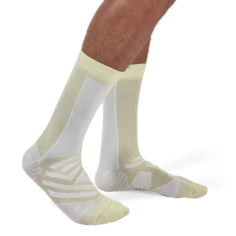 High Sock 64R0B970 Limelight/Ice On Running