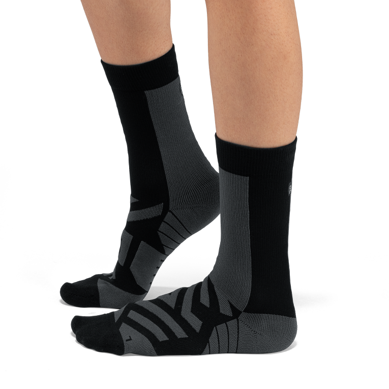 Performance High Sock 64R0B212 Black/Shadow On Running