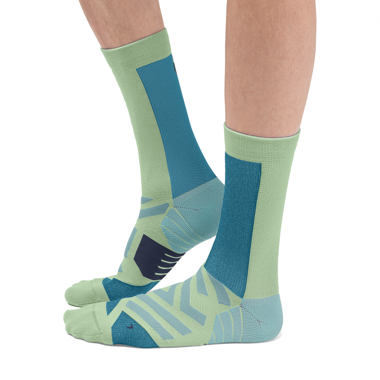 Performance High Sock 64R0B701 Meadow/Niagara On Running