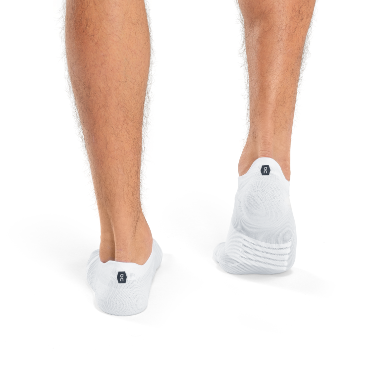 Performance Low Sock 64R0B747 White/Ivory On Running