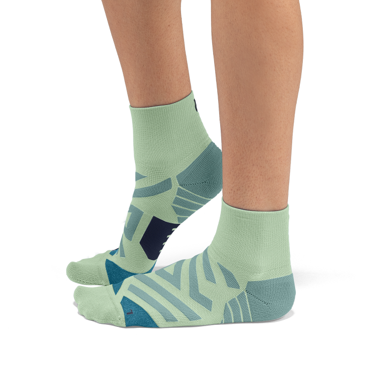 Performance Mid Sock 64R0B207 Meadow/Niagara On Running