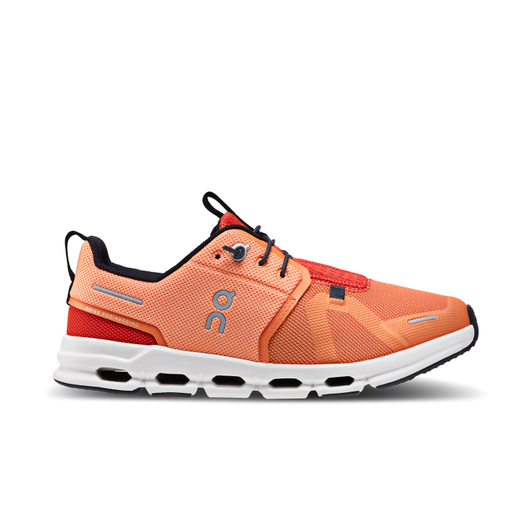 Cloud Sky 64R0B986 Orange/Red On Running Kids
