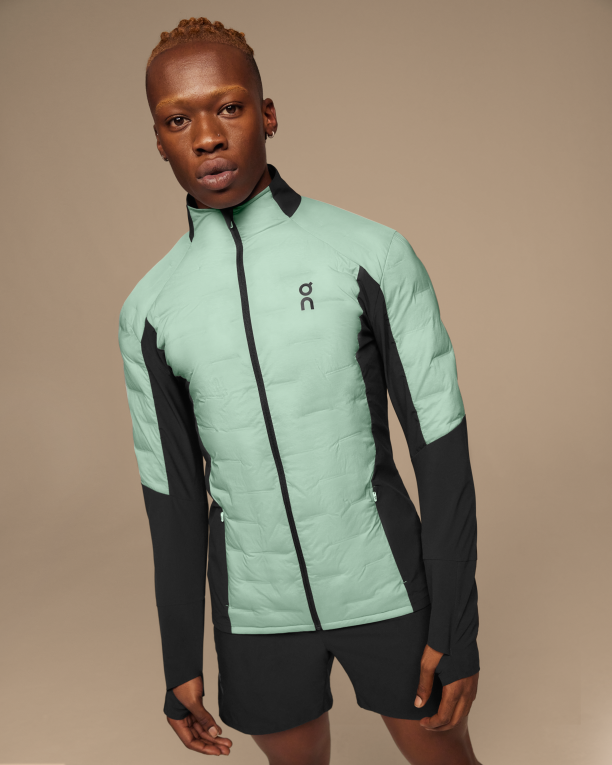 Climate Jacket 64R0B804 Moss/Black On Running Men