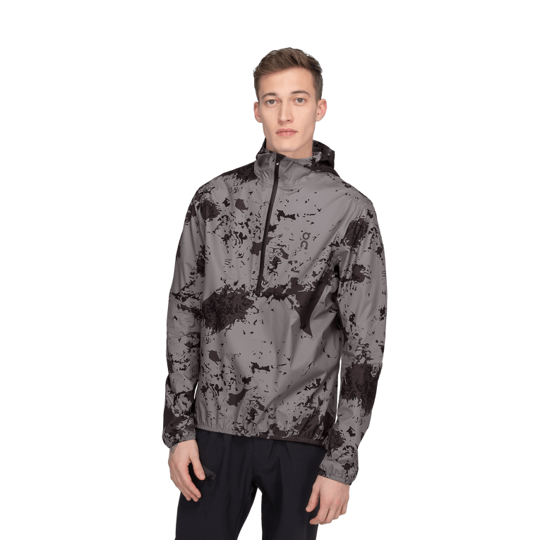Waterproof Anorak 64R0B631 Eclipse/Black On Running Men