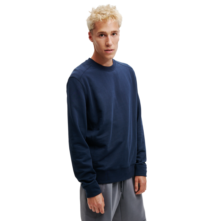 Crew Neck 64R0B583 Navy On Running Men