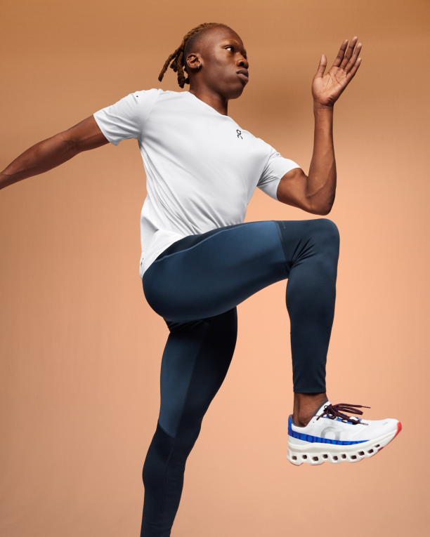 Performance Tights 64R0B780 Navy/Denim On Running Men