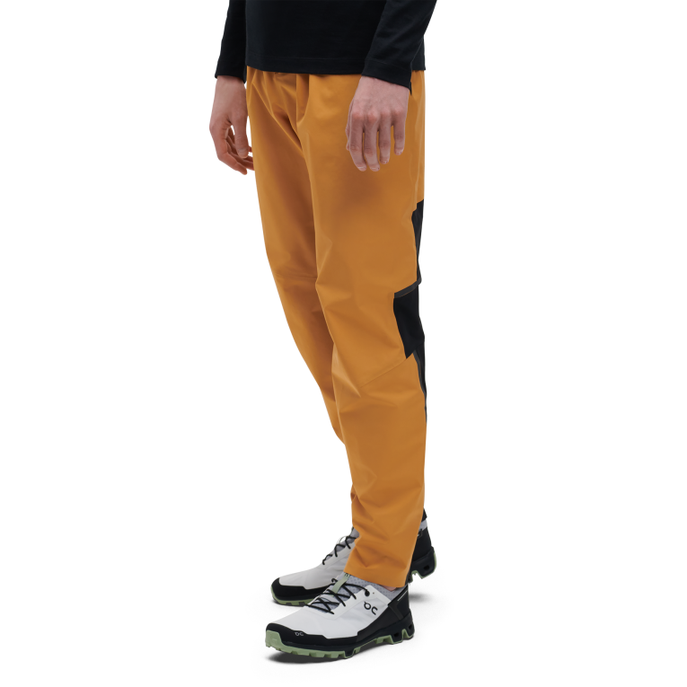 Storm Pants 64R0B926 Mango/Black On Running Men