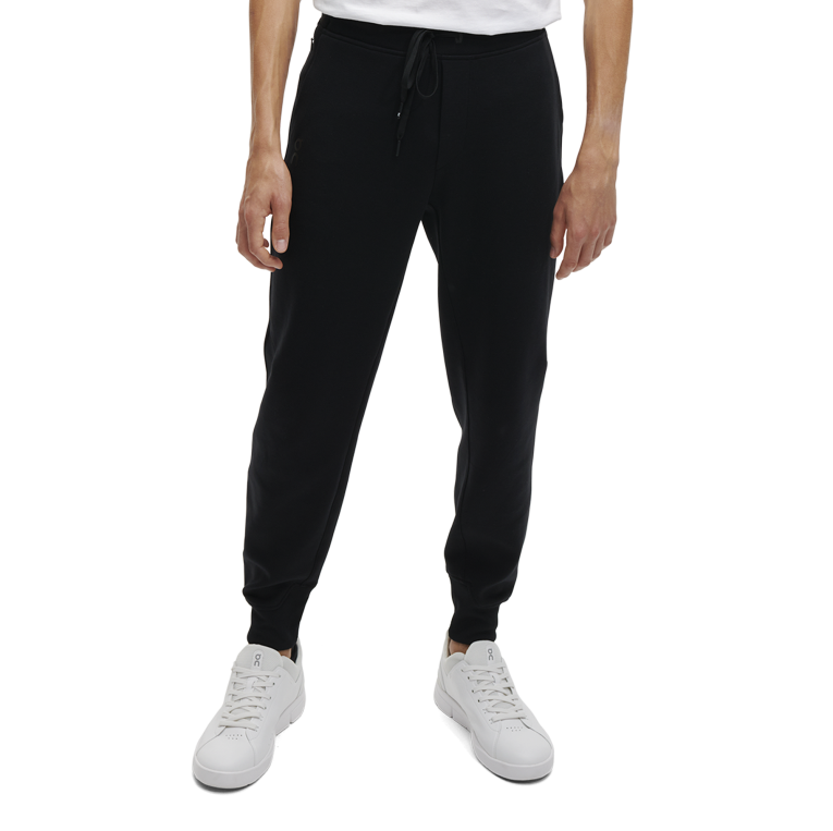 Sweat Pants 64R0B703 Black On Running Men