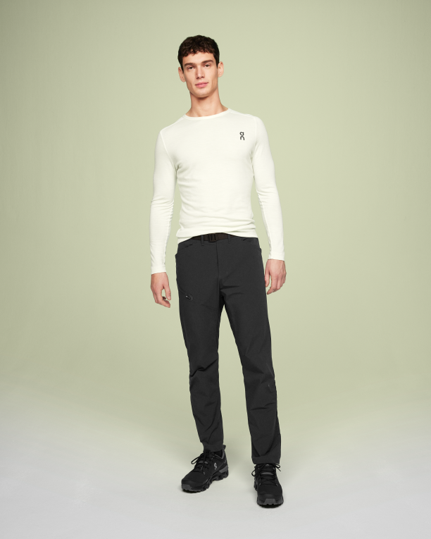 Trek Pants 64R0B753 Black On Running Men