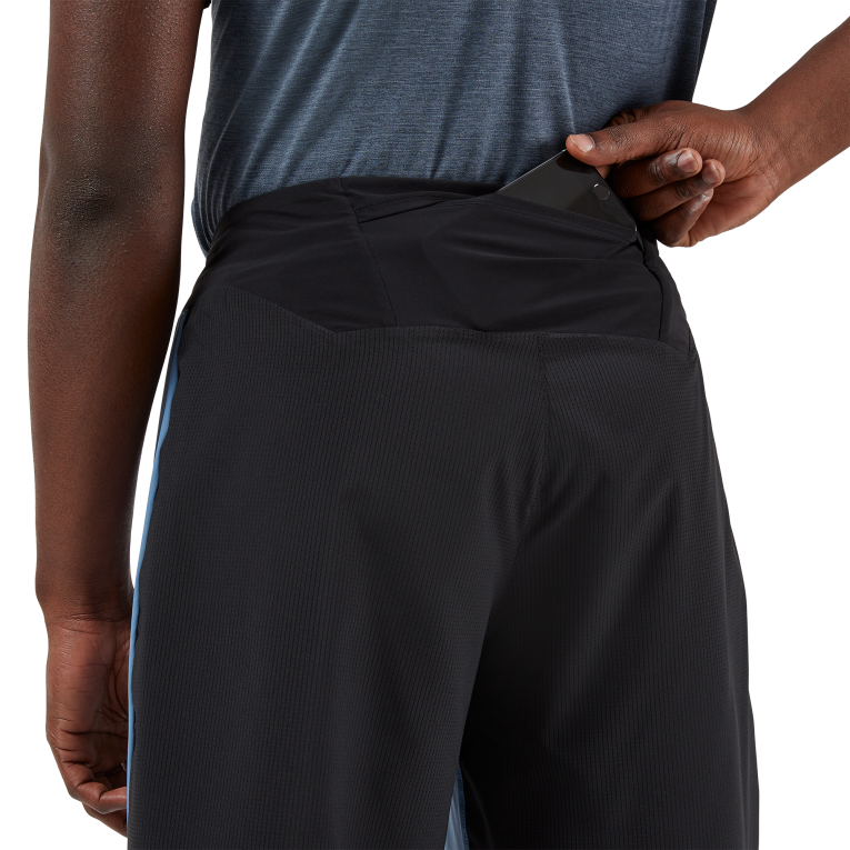 Lightweight Shorts 64R0B625 Cerulean/Black On Running Men