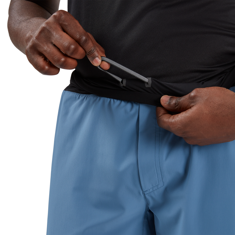 Lightweight Shorts 64R0B625 Cerulean/Black On Running Men