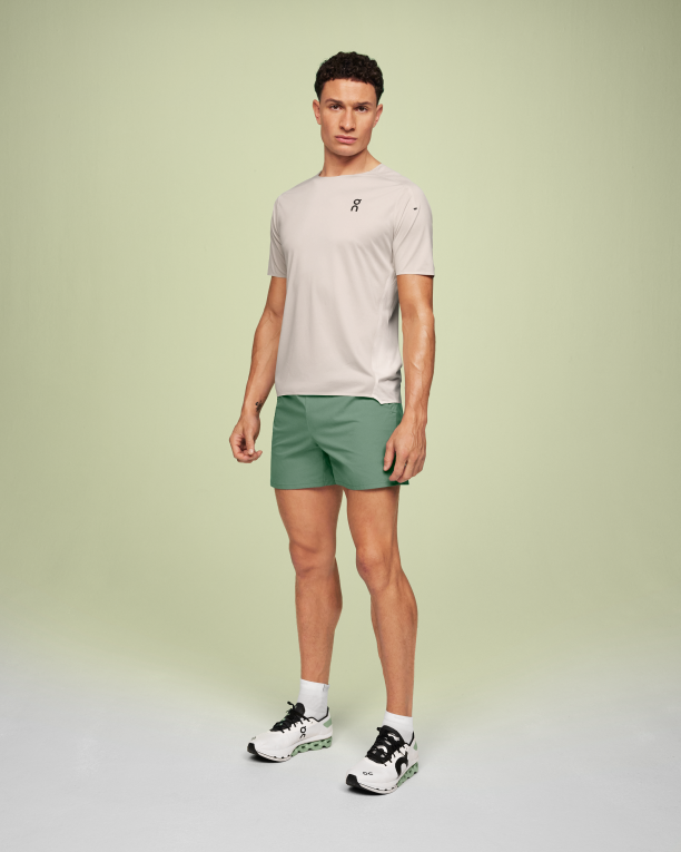 Performance-T 64R0B689 Pearl/Undyed-White On Running Men