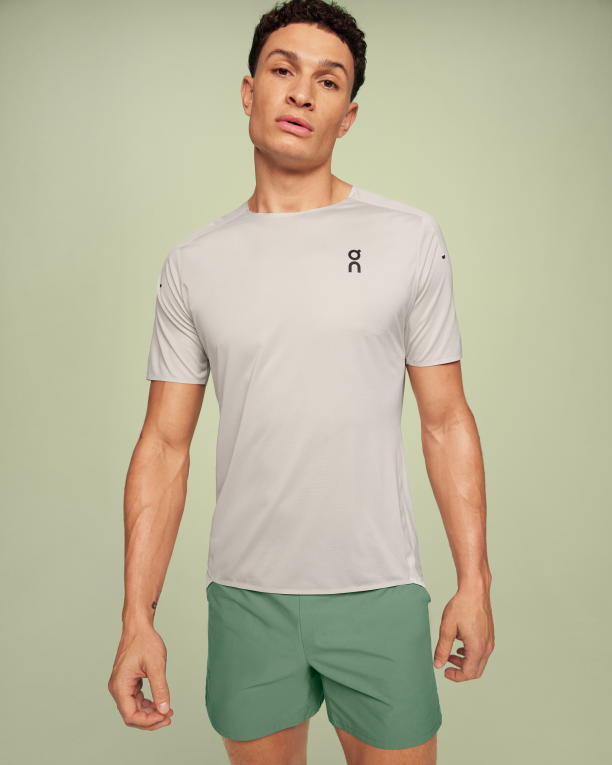 Performance-T 64R0B689 Pearl/Undyed-White On Running Men