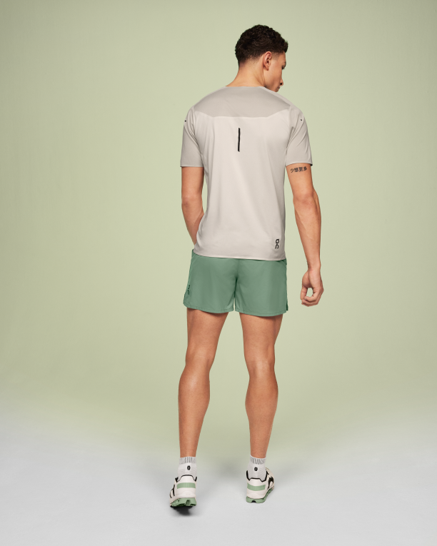 Performance-T 64R0B689 Pearl/Undyed-White On Running Men