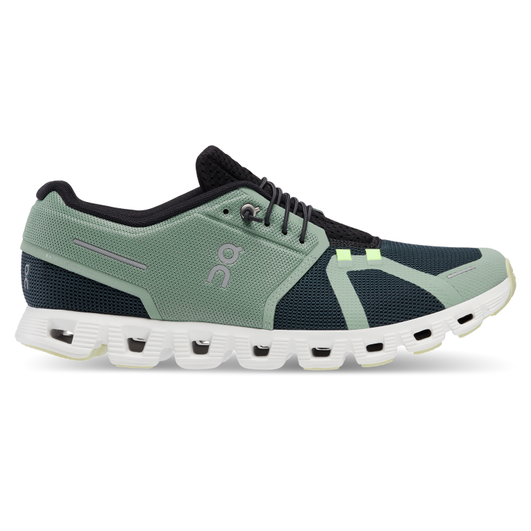Cloud 5 Push 64R0B684 Moss/Stone On Running Men