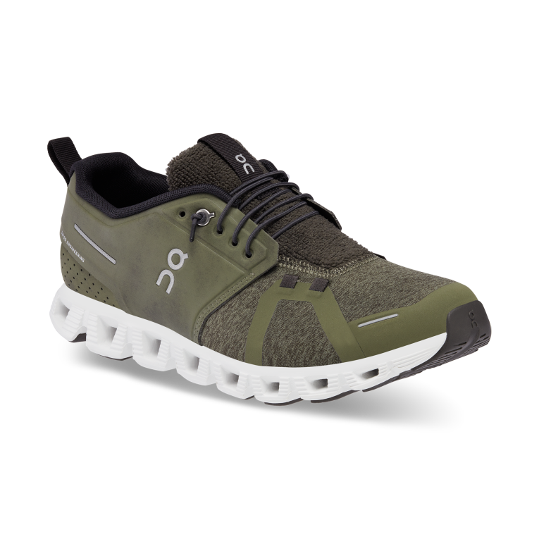 Cloud 5 Terry 64R0B896 Olive/Thorn On Running Men