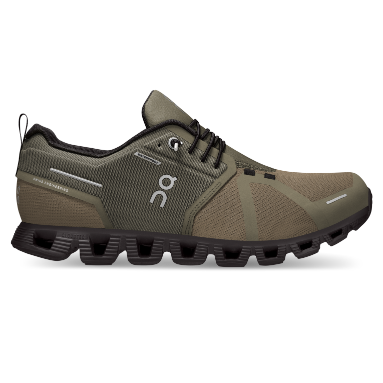 Cloud 5 Waterproof 64R0B675 Olive/Black On Running Men