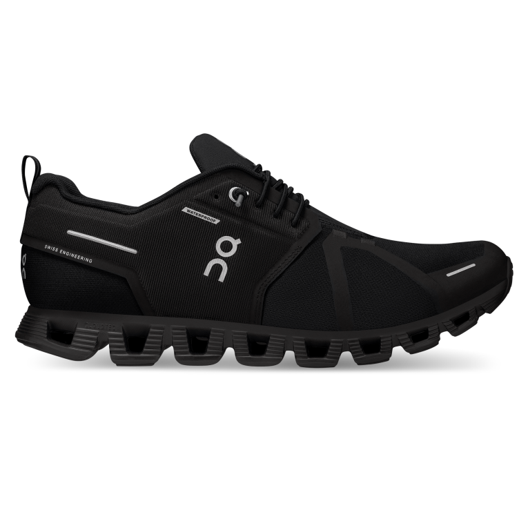 Cloud 5 Waterproof 64R0B676 All Black On Running Men