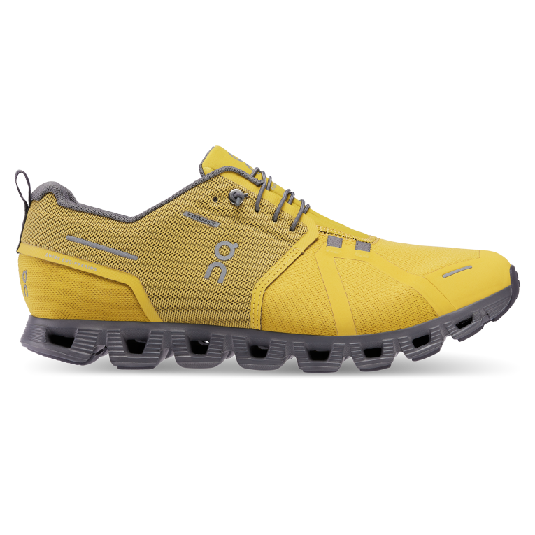 Cloud 5 Waterproof 64R0B678 Mustard/Rock On Running Men