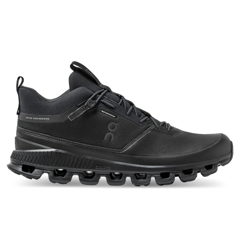 Cloud Hi Waterproof 64R0B964 All Black On Running Men