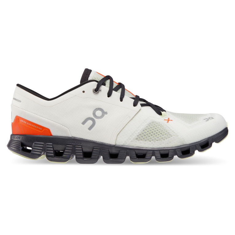 Cloud X 3 64R0B568 Ivory/Flame On Running Men