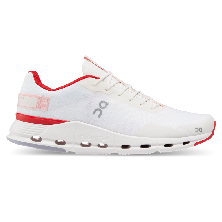 Cloudnova Form 64R0B815 White/Red On Running Men