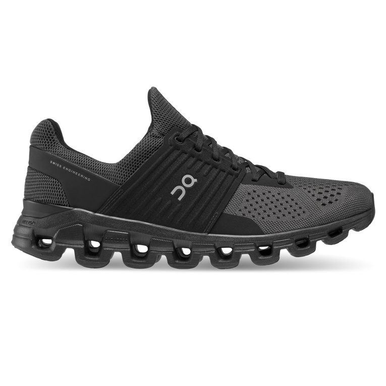Cloudswift 64R0B859 All Black On Running Men