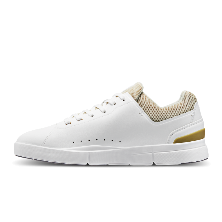THE ROGER Advantage 64R0B657 White/Bronze On Running Men