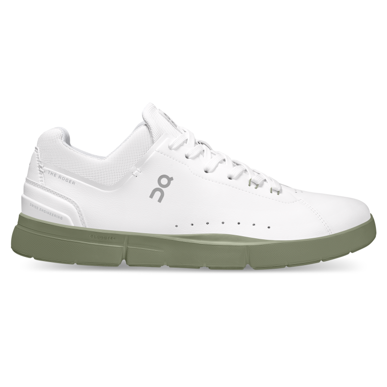 THE ROGER Advantage 64R0B659 White/Reseda On Running Men