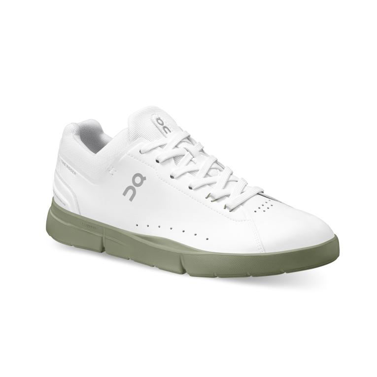 THE ROGER Advantage 64R0B659 White/Reseda On Running Men