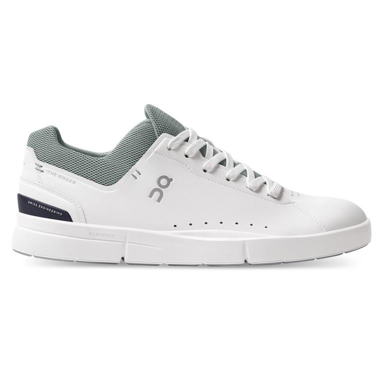 THE ROGER Advantage 64R0B662 White/Eucalyptus On Running Men