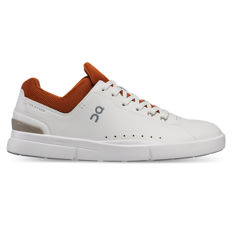 THE ROGER Advantage 64R0B663 White/Rust On Running Men