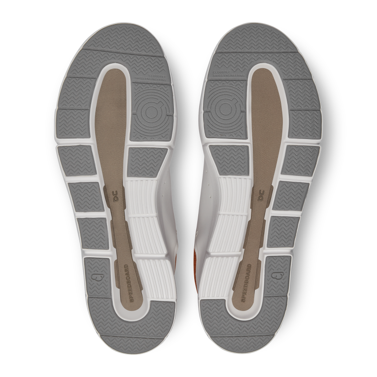 THE ROGER Advantage 64R0B663 White/Rust On Running Men