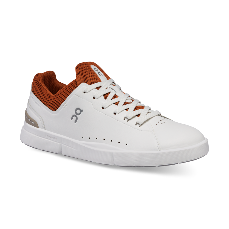 THE ROGER Advantage 64R0B663 White/Rust On Running Men