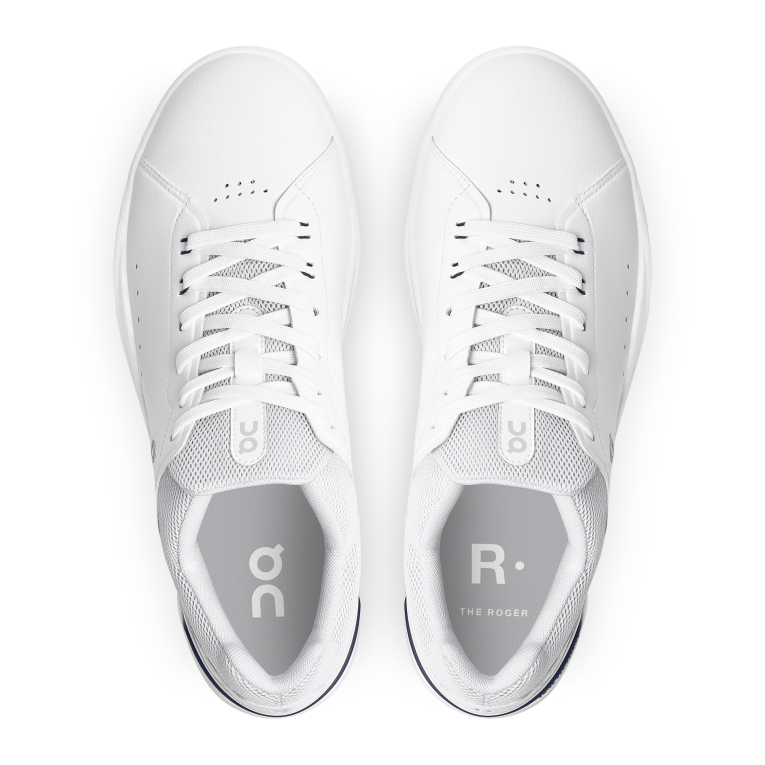 THE ROGER Advantage 64R0B664 White/Ink On Running Men